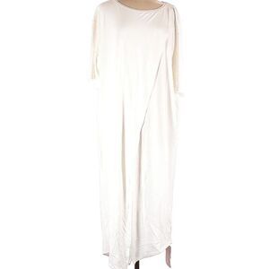 NAP Grecian white flowy angel like minimalistic laganlook maxi dress NWT medium
